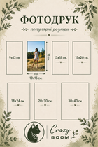 Друк фото 10х15см, глянцеві та матові
