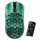 Игровая мышь ATTACK SHARK R5 Ultra Green (PAW3950MAX, 8000 Гц, 39 г, 2.4G/Bluetooth/USB-C)