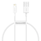 Кабель Baseus Superior USB-A to Lightning 0.25m White (CALYS-02)