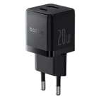 Мережевий зарядний пристрій Baseus Palm PD/QC 20W USB-C | USB-A Black (P10111608113-00)