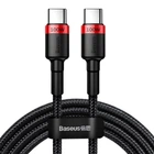 Кабель Baseus Cafule USB-C to USB-C 2m Black (CATKLF-AL91)