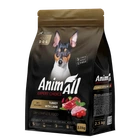 Полнорационный сухой корм AnimAll для взрослых собак малых пород со свежей индейкой и ягненком