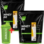 Протеин TNT Whey 2 упаковки и шейкер в подарок