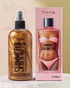Кокосовое масло с шиммером для загара Top Beauty Shimmer Coconut Oil Bronze 200 мл