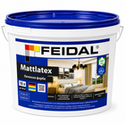 Фарба інтер’єрна латексна Feidal Mattlatex матова миюча для стін і стелі 10л.