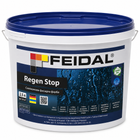 Фарба фасадна силіконова, Feidal Regen Stop, матова, Біла, 2.5 л.