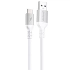 Кабель Proove ReGen Silicone USB to Type-C 3A (1м) белый