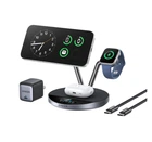 Бездротовий зарядний пристрій Anker Prime Wireless Charging Station (3-in-1, Qi2, AirCool) (B25X7G11)