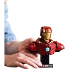 Конструктор LEGO Superhero 76327 Iron Man MK4, іграшка для хлопчиків та дівчаток, подарунок до Дня захисту дітей, декоративний елемент для демонстрації