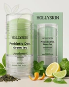 Парфумований дезодорант з гіалуроновою кислотою і пребіотиками HOLLYSKIN Prebiotic Deo. Green Tea 50 г