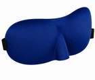 Маска для сну із широкою гумкою Lemmi 3D Blue