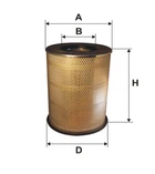 Повітряний фільтр WIX FILTERS 93151E 21834199, 8149064