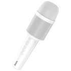 Караоке мікрофон Bluetooth Hoco DBK1 Портативна Колонка 1200 mAh Bluetooth 5.0 USB/TF/AUX/3,5-мм 6г для караоке Білий