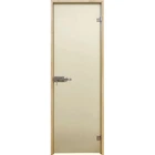 Скляна двері Tesli Aqua White Sateen 800х2000 мм загартоване скло не прозора міжкімнатна