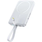 Портативна батарея PowerBank Baseus EnerFill FM11 with Built-in Type-C Cable 10000mAh 30W E0028905 White