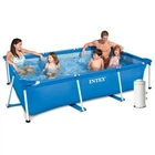 Каркасний басейн Intex 28272 - 4, 300 х 200 х 75 см (2 006 л/год, тент, підстилка)