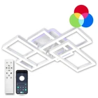 Светильник LED потолочный LUMINARIA GENNY RGB 130W 5S БЕЛЫЙ (с пультом)