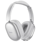 Наушники Bluetooth беспроводные Hoco W73 накладные с микрофоном и слотом под карту памяти Silver