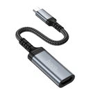HDTV кабель HOCO UA43A Type-C to HDTV conversion cable metal gray