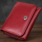 Компактный женский кошелек из натуральной кожи ST Leather bg230fash73 Бордовый