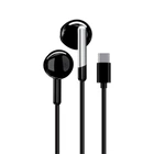 Наушники WALKER H315 с разъемом Type-C Black