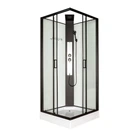 Душевой бокс Insana Ester 90 XW9811-90 90х90х215 см с мелким поддоном и тропическим душем (А0058213)