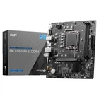 Материнская плата MSI PRO H610M-E DDR4 (s1700, Intel H610, DDR4, mATX)