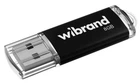 Флеш накопичувач USB 8Gb Wibrand Cougar, Black, USB 2.0 (WI2.0/CU8P1B)