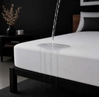 Наматрацник U-tek Cotton Premium Health Care Водонепроникний з резинкою по периметру 160х200 см (COTPRF160200)