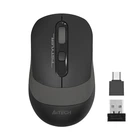 Миша бездротова A4Tech Fstyler FG10CS Air2 (Stone Grey), USB, колір чорний+сірий