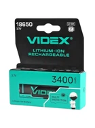 Аккумулятор Li-Ion 3.7V 18650 Videx 3400 mAh с защитой