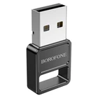 USB Bluetooth адаптер Borofone DH8, Черный - 436090