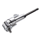 Угловой адаптер для отверточных насадок, 1/4", Cr-V INTERTOOL VT-0106