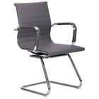 Кресло офисное Slim CF (XH-632C) AMF серый (металл/кожзаменитель PU) (521219)
