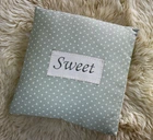 Подушка декоративна зелена Sweet інтер'єр декор 40*40 см Гранд Презент GM09-J8036