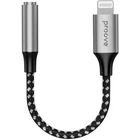 Перехідник Proove SoundMesh Lightning to Audio (3.5 mm) Gray (ACSM00005101)