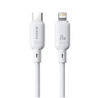 Кабель Baseus Silky Series Fast Charging Type-C to Lightning 20W 2m White (P10377700213-01)