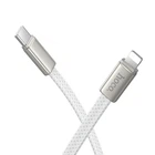Кабель HOCO X125 Exceso PD30W charging data cable iP White