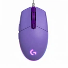 Ігрова миша Logitech G102 Lightsync, дротова, 8000 DPI, RGB-підсвічування, 6 кнопок, Lilac