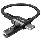 Адаптер Acefast USB-C to 3.5mm Mini Jack 0.18m Black (C1-07-C-3,5mm Black)