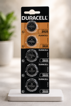 Батарейки Duracell CR2025 DL2025 3V 5 шт