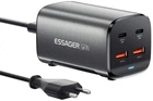 Зарядное устройство для телефона Essager Collection 67 Вт GaN 2C+2A настольное серое (ECT2AC-JYB0G-Z)