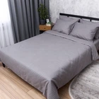 Комплект постільної білизни Moon&Star Євро 200x220 наволочки 4x70x70 Silver Stripe Satin Stripe (MS-820017164)