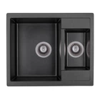 Кухонна мийка Granado Samora black shine