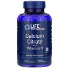 Цитрат кальция с витамином D Calcium Citrate with Vitamin D Life Extension, 200 капсул
