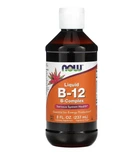 Рідкий комплекс B-12 Now Foods (Liquid B-12 B-Complex) 237 мл