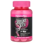Мультивитамины и минералы "Power Teen for Her multivitamin" Nature's Plus, лесные ягоды, 60 таблеток