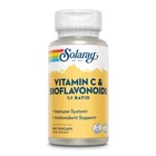 Вітамін C та біофлавоноїди 1:1 Vitamin C & Bioflavonoids 500 мг Solaray, 100 веганських капсул