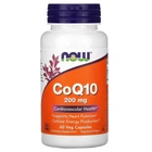 Натуральная добавка Now Foods CoQ10 200 мг 60 капсул