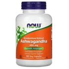 Натуральна добавка Now Foods Ashwagandha 450 мг Капсули